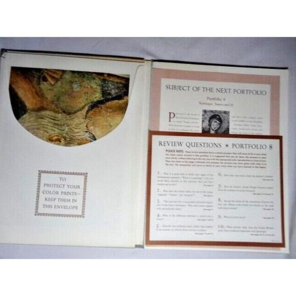 Metropolitan Seminars in Art By John Canaday Portfolio 8 Fresco 1958 12 Prints - Picture 3 of 6